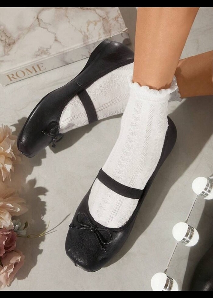 shein balerin babet ayakkabı - Görsel 5