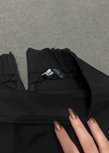 Zara Siyah Mini Etek Şort
