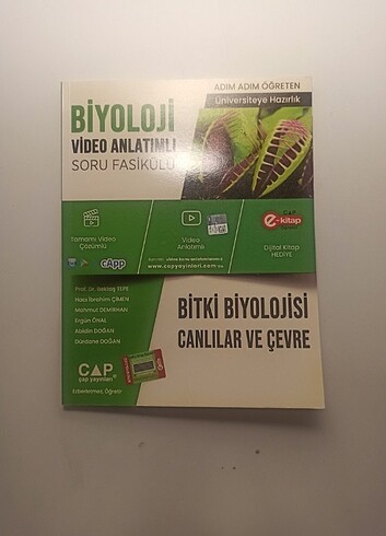 Çap Yayınları Bitki Biyolojisi 