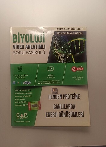 Çap Yayınları Genden Proteine 