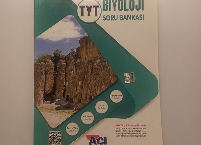 Açı Yayınları Tyt Biyoloji Soru Bankası 