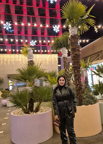 Siyah deri ceket - Görsel 5