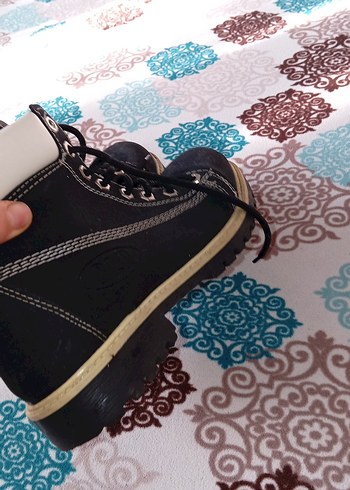 Siyah Gri Erkek Bağcıklar - Sokak Stili - Görsel 4