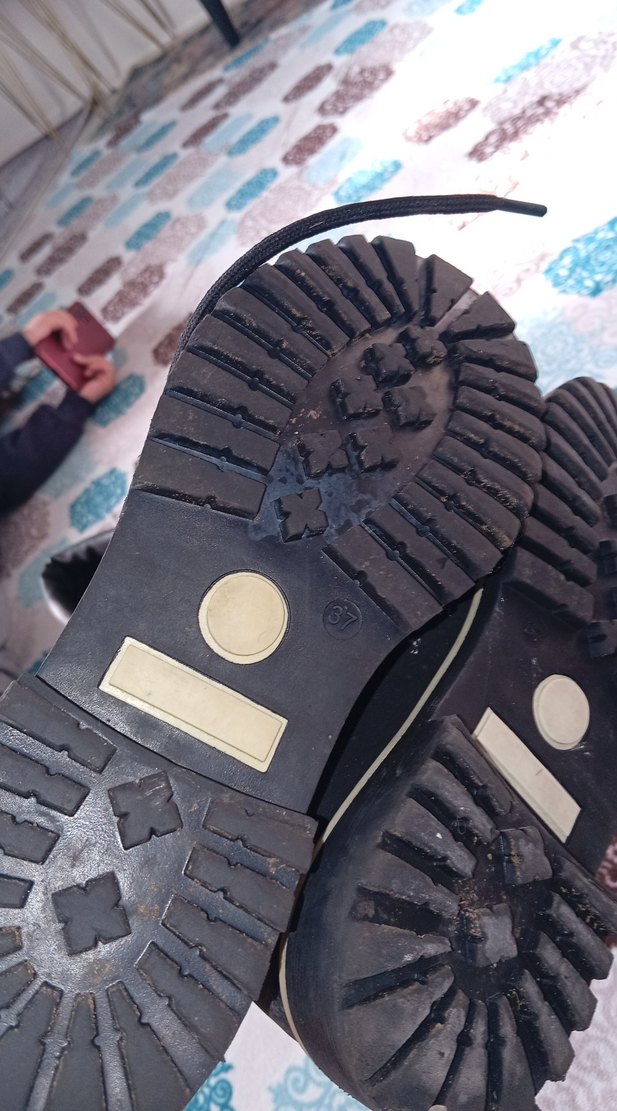 Siyah Gri Erkek Bağcıklar - Sokak Stili - Görsel 5