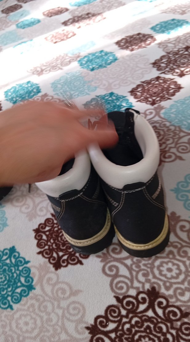 Siyah Gri Erkek Bağcıklar - Sokak Stili - Görsel 3