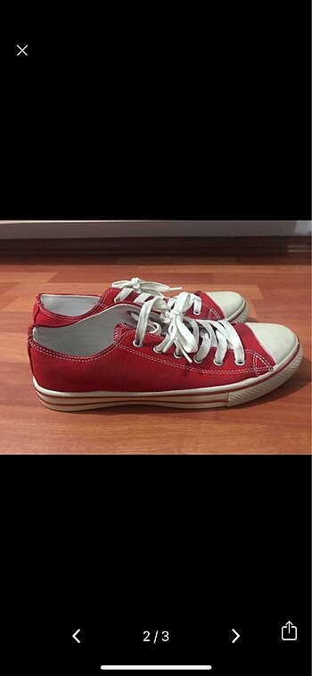 Polaris Kırmızı converse
