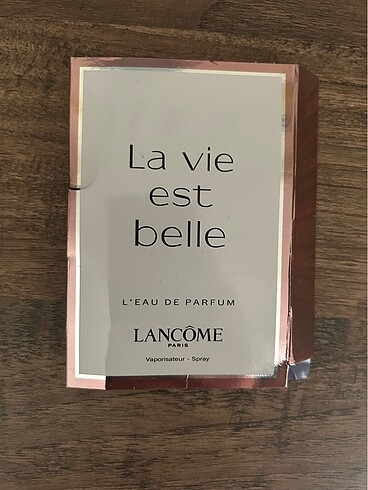 Lancome La vie est Belle