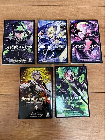 manga çizgi roman Seraph Of The End Kıyamet Meleği