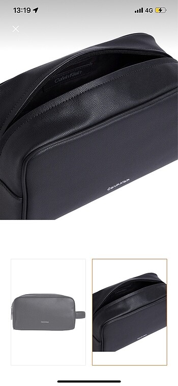 Calvin Klein erkek el çantası - Görsel 2