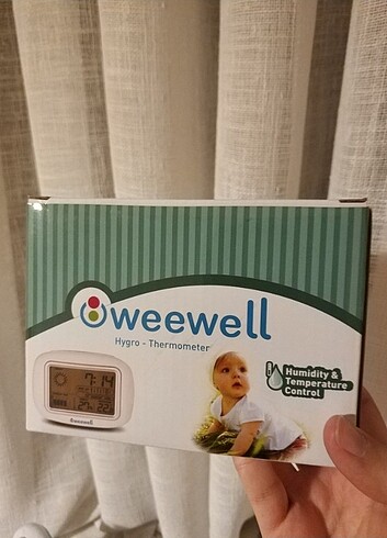Weewell Bebek Isı ve Nem Ölçer 