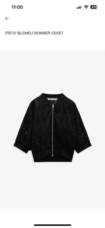 Zara bomber ceket