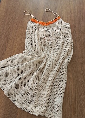 TWİST PLAJ ELBİSE SADE SİK TARZ - Görsel 4