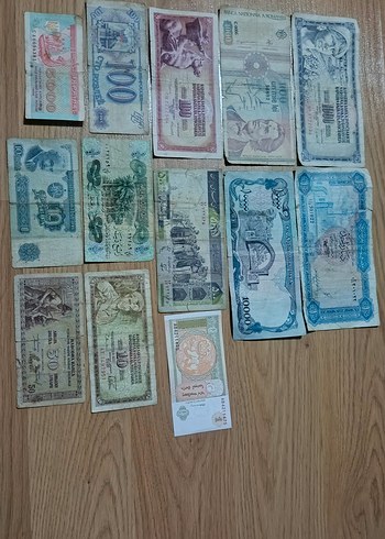 Nadir Eski Banknot Koleksiyonu - Görsel 9