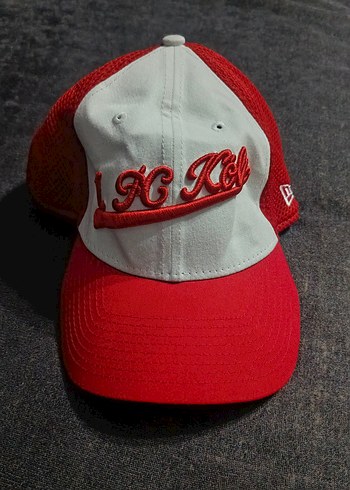 New Era Orijinal Kırmızı Beyaz Şapka - Görsel 7