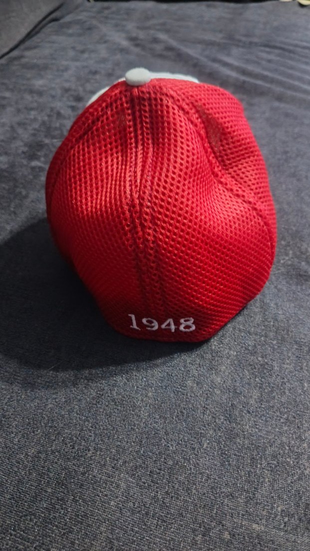 New Era Orijinal Kırmızı Beyaz Şapka - Görsel 5