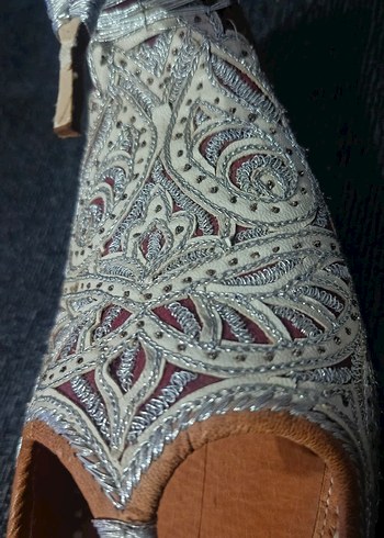 el yapımı otantik deri çarık - Görsel 2