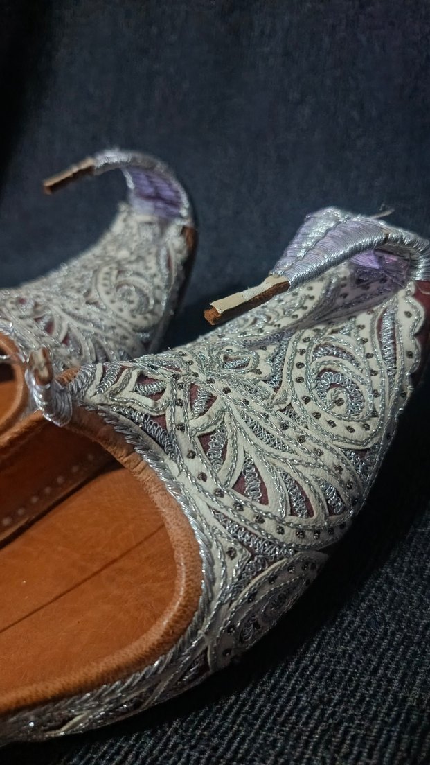 el yapımı otantik deri çarık - Görsel 4