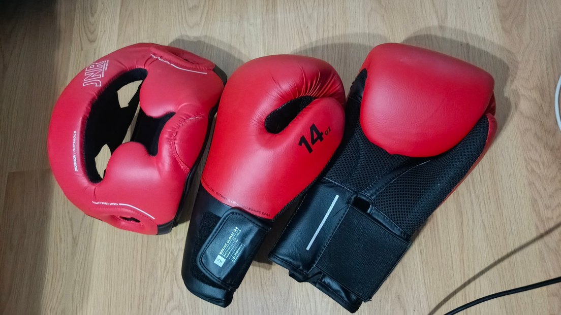 Boks Eldivenleri ve Başlığı - Görsel 2