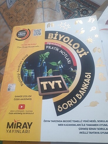 YKS MİRAY TYT BIYOLOJI SB 