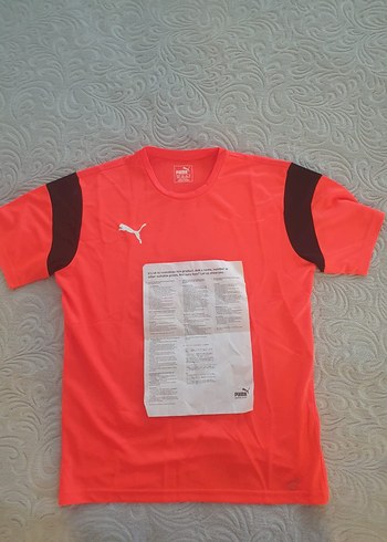 Puma Turuncu Spor Tisort T Shirt Antrenman