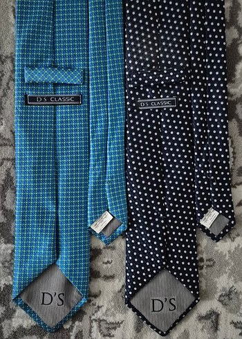 D'S CLASSIC desenli vintage kravatlar