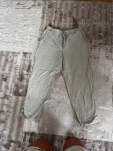 H&M Hm keten pantolon