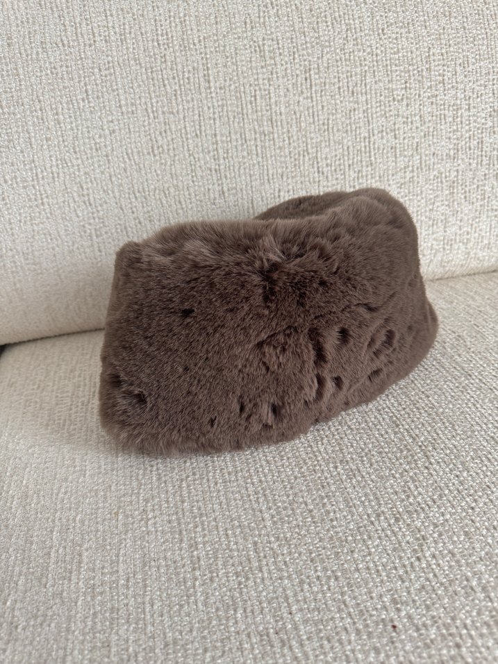 Kahverengi Kürklü şapka - Görsel 3