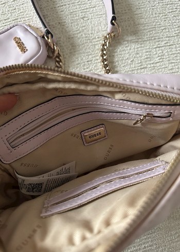 Guess Zincir Detaylı lila 
Kadın Çapraz Çanta - Görsel 5