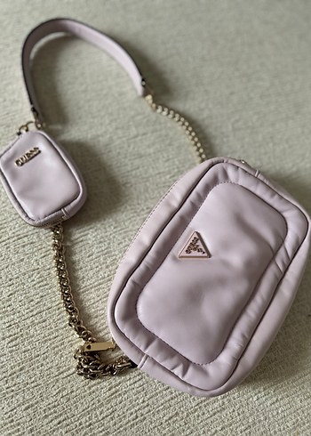 Guess Zincir Detaylı lila 
Kadın Çapraz Çanta - Görsel 4