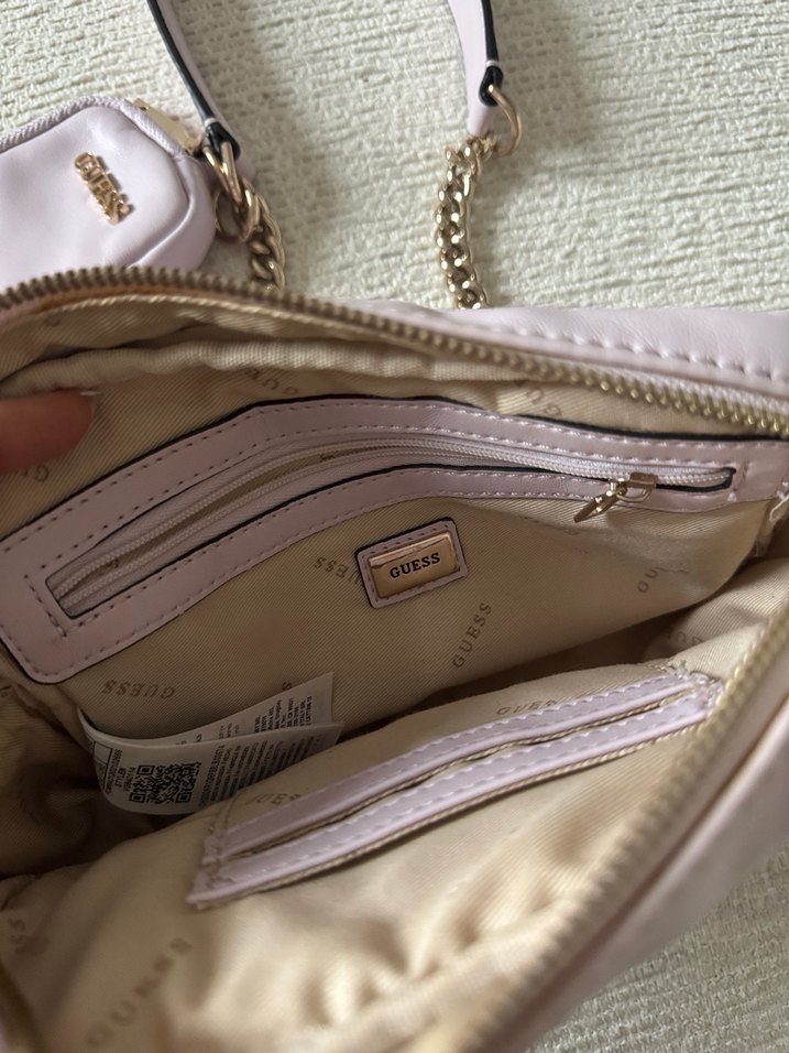 Guess Zincir Detaylı lila 
Kadın Çapraz Çanta - Görsel 5