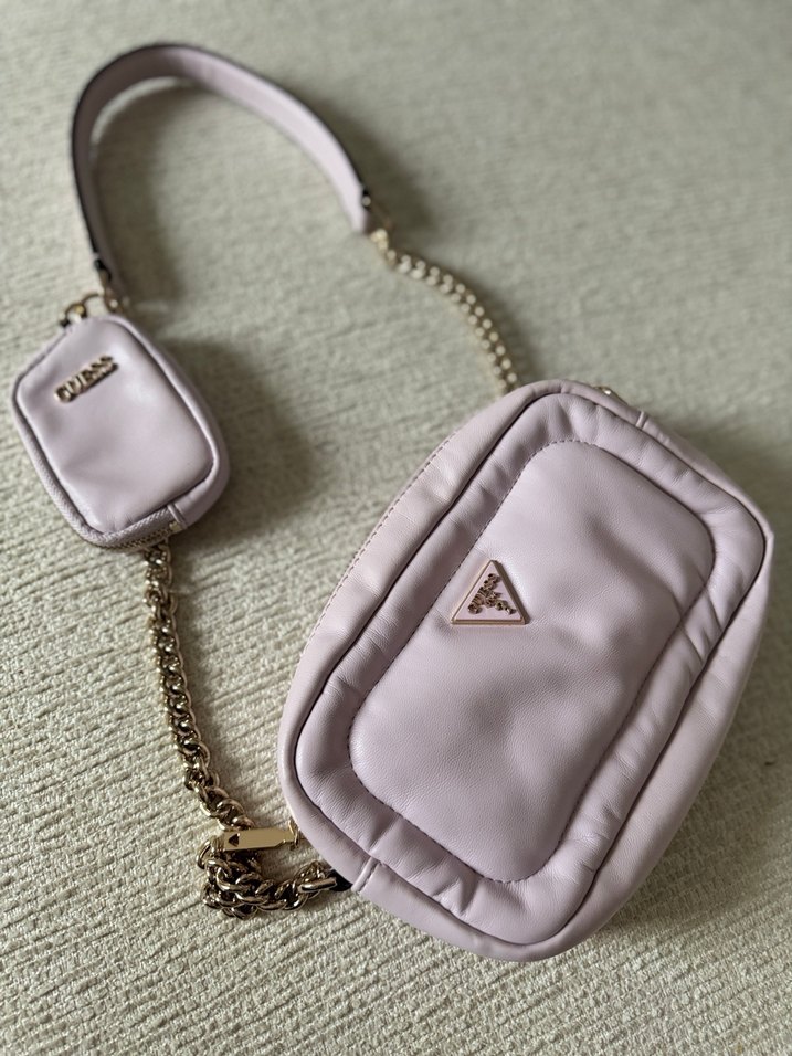 Guess Zincir Detaylı lila 
Kadın Çapraz Çanta - Görsel 4