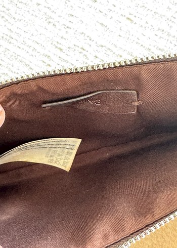 Zincir Detaylı Kahverengi Deri Kadın Çanta - Görsel 4