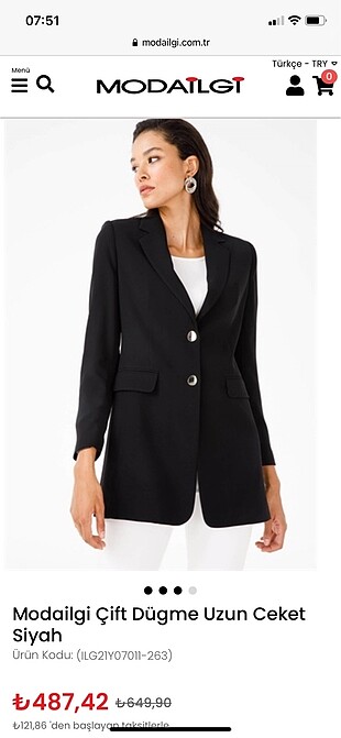 Blazer ceket