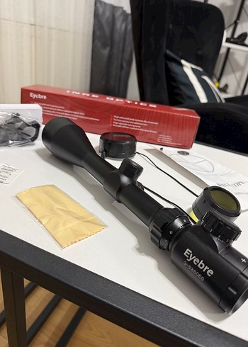 Siyah Eyebre Optics Tüfek Dürbünü - Görsel 2