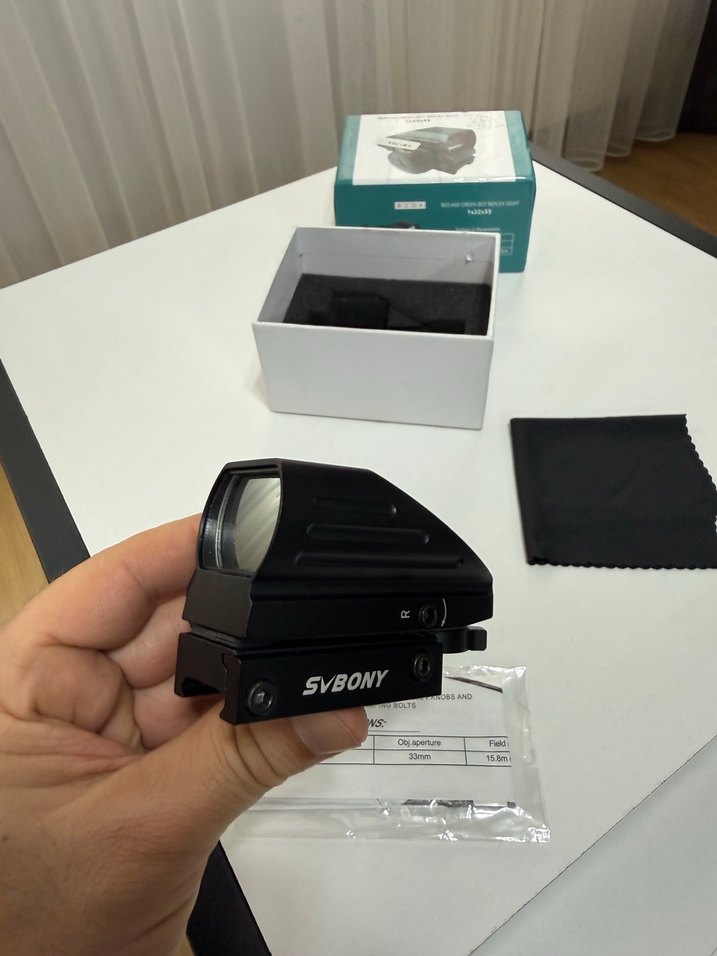 SvBony Siyah Tarayıcı reddot - Görsel 3