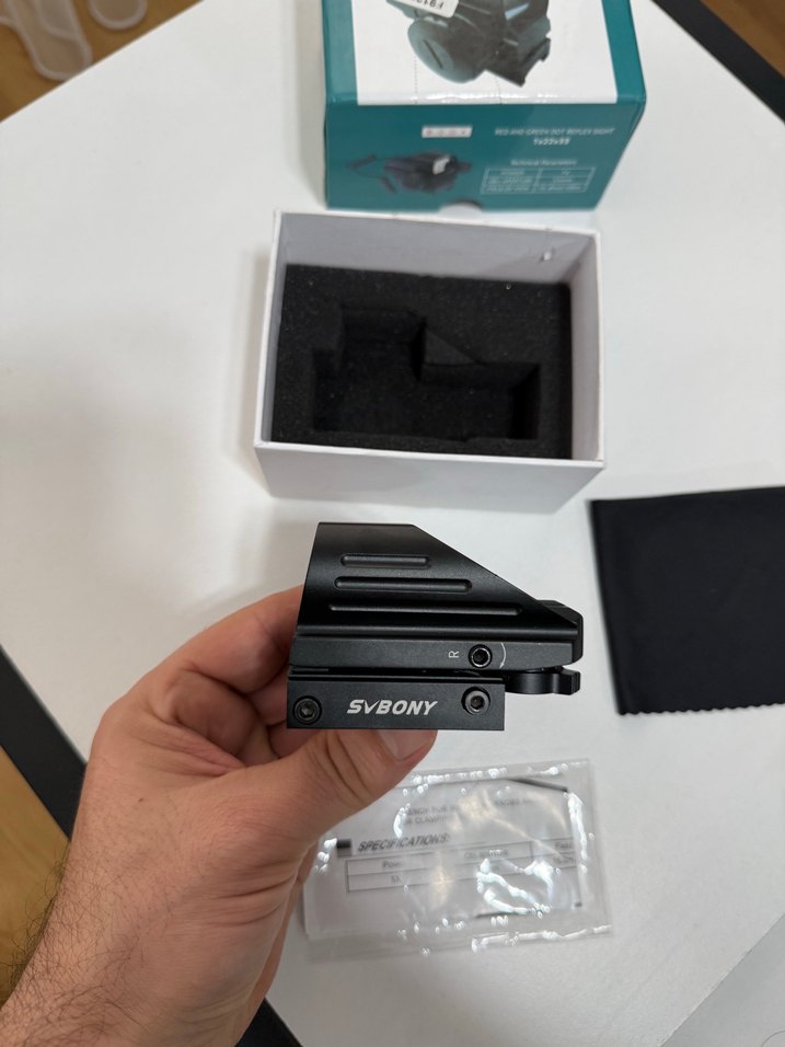 SvBony Siyah Tarayıcı reddot - Görsel 4