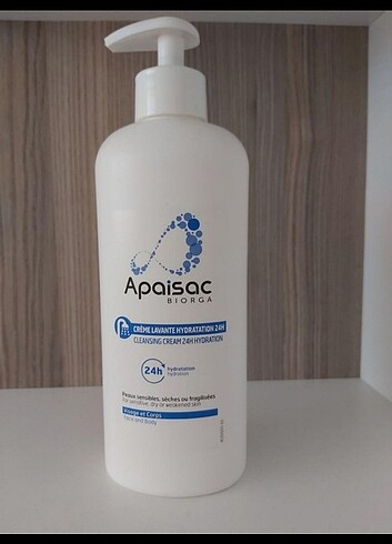 Apaisac biorga yuz temizleme kremi