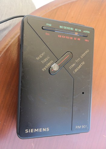 Siemens RM 901 Siyah Taşınabilir Müzik Sistemi