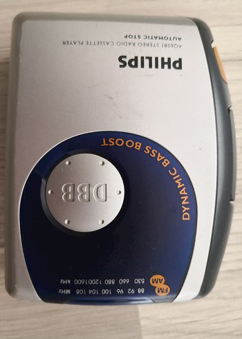 Philips Dinamik Baslı Mavi Gri Müzik Sistemi