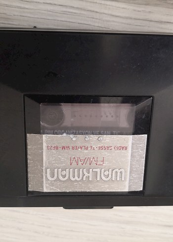 Son Bf23 Walkman FM/AM Radyo Kaset Çalar Siyah