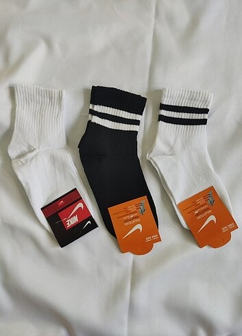 Nike 3'lü Kolej çorap/Spor çorap