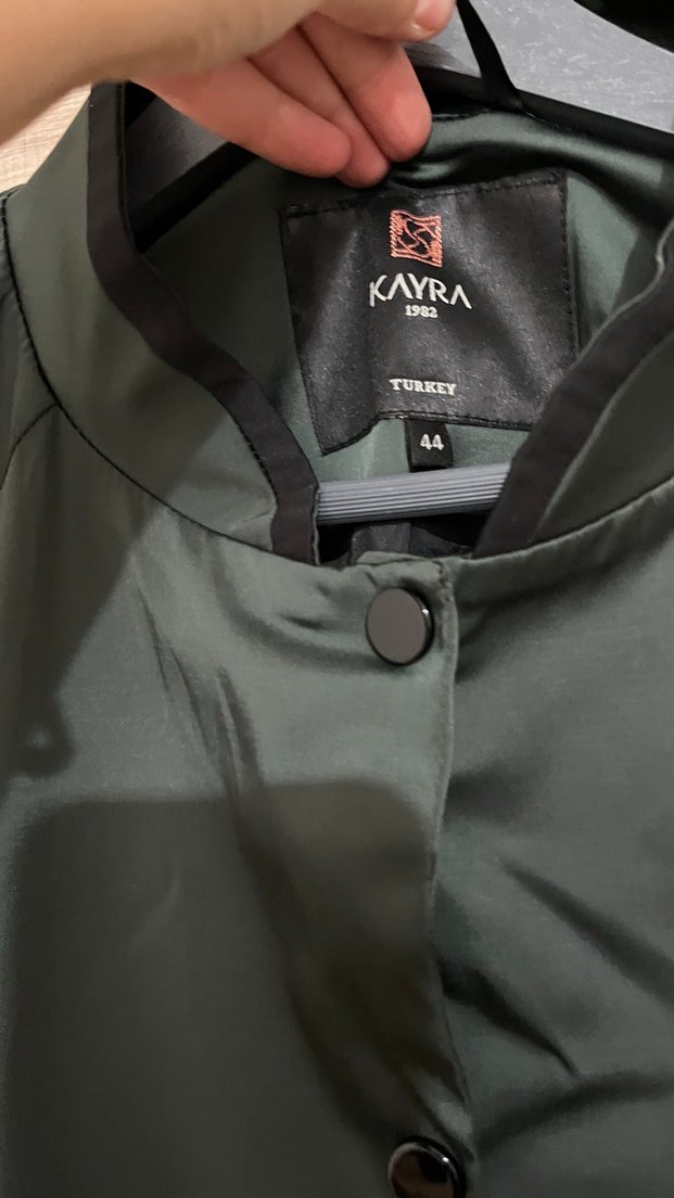 Kayra Haki Uzun Kadın Yağmurluk - Görsel 5