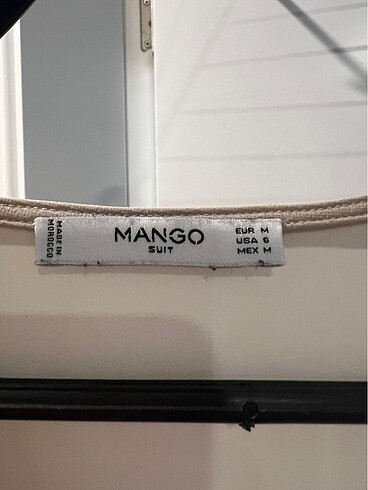 m Beden Mango modern derin dekolteli elbise