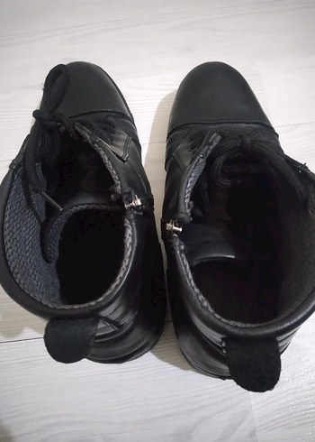 Siyah Bağcıklı Erkek Gotik Bot - Görsel 5