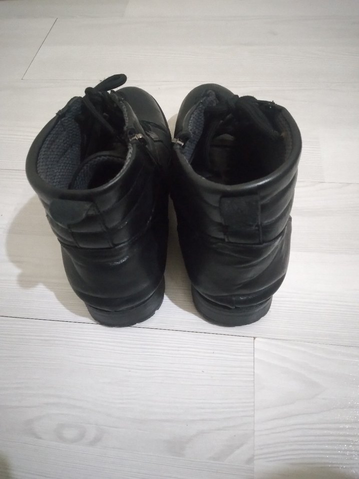 Siyah Bağcıklı Erkek Gotik Bot - Görsel 4