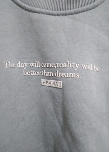 Gri Baskılı ünise× Sweatshirt - Görsel 3