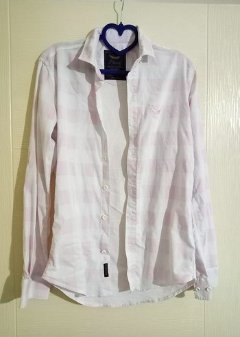 Erkek Beyaz Pamuklu Uzun Kollu Gömlek - Görsel 2