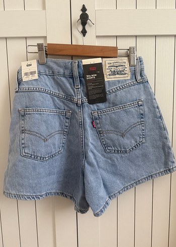 s Beden mavi Renk Levis mom şort