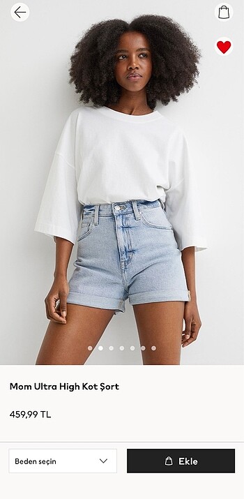 38 Beden H&M Şort