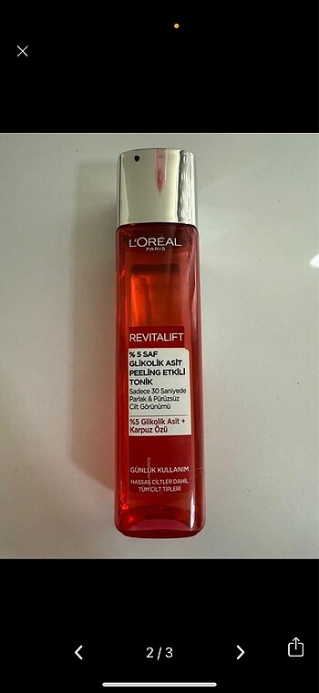 Loreal paris glikolik asit - Görsel 2